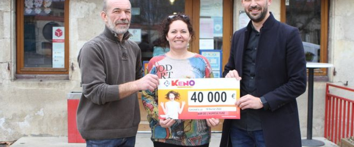 40 000€ : le Keno le plus “Rock’n roll” d’Escurolles