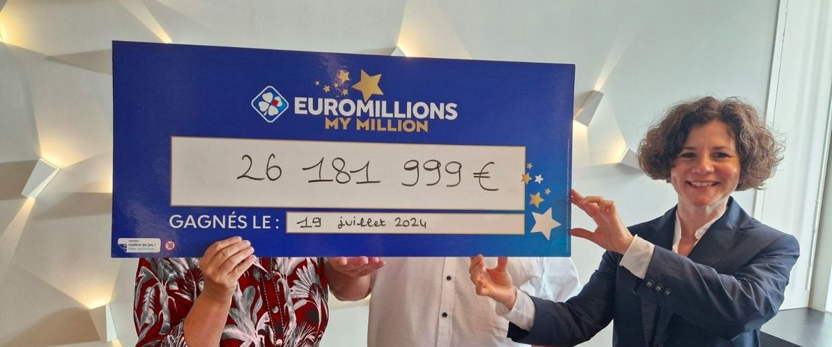 Un couple décroche 26,2M€ à l’Euro Millions sur son lieu de vacances