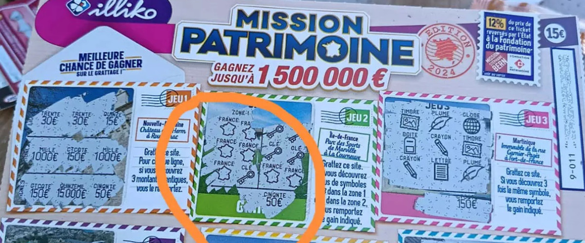 Elle veut “valoriser sa mise” et gagne 1,5M€ au ticket Mission Patrimoine