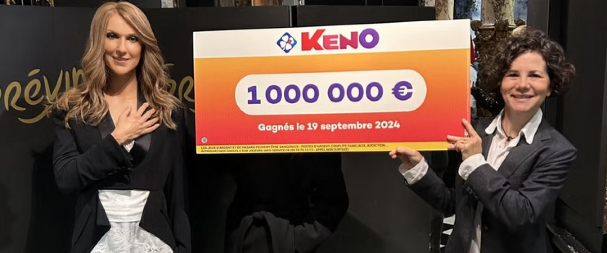 Keno : Une fan de Céline Dion devient millionnaire grâce à son idole