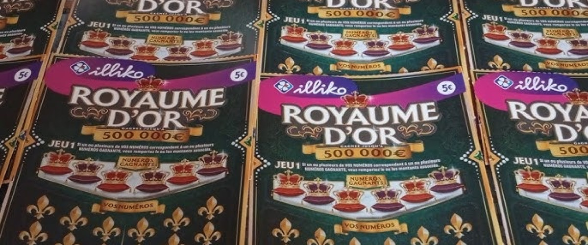 Jackpot du ticket Royaume d’Or... Et des vitamines pour se requinquer